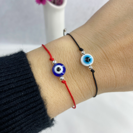 Pulsera Hilo Y Ojo Turco