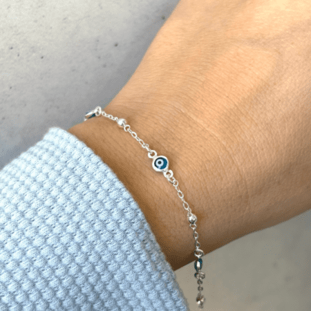 Pulsera Ojo Turco y Esferas